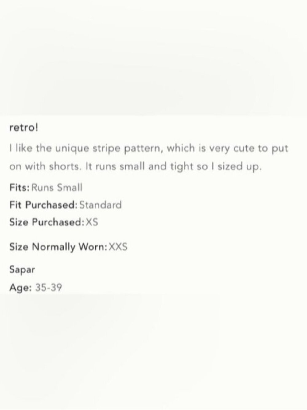 NWT Size S - Anthropologie Retro Stripe Baby Tee by Maeve (NWT US$ 48) - Picture 8 of 16